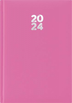 Naptár, tervező, A5, heti, DAYLINER, "Pannon", pink