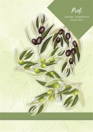 Tanári zsebkönyv, 2026/2027 tanév, A5, heti, TOPTIMER, "Olíva"