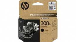 7FP22UE Tintapatron Deskjet 2900, Envy 6110e nyomtatókhoz, HP 308e EvoMore, fekete, 320 oldal