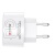 Hálózati töltő, 1xUSB-A, 1xUSB-C, PD, 65W, GaN, USB-C kábel, SKROSS