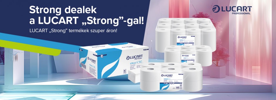 Strong dealek a LUCART „Strong”-gal!